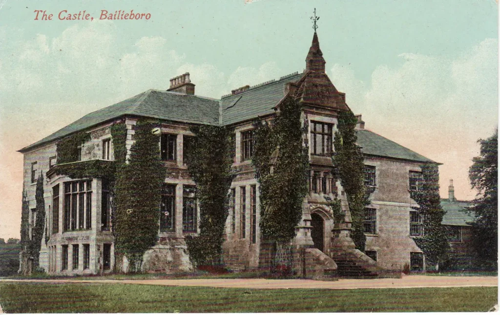 Bailieborough Castle, Co. Cavan — the Irish town connected to Tish Ince Poet Writer's family history.